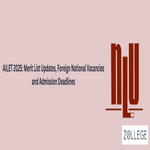 AILET 2025 Merit List Updates Foreign National Vacancies and Admission Deadlines